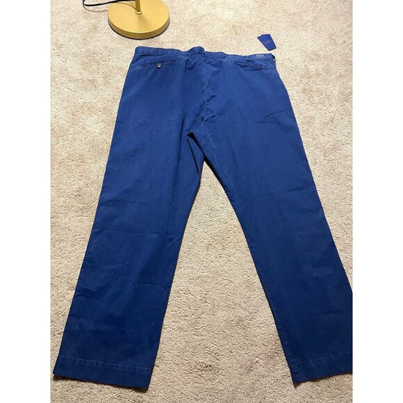 Polo Ralph Lauren big tall Mens 42x32 Salinger Relaxed Fit Chino Pants Navy NWT - Picture 9 of 11
